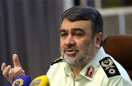 فرمانده نیروی انتظامی: دستگیری اخلالگران عبور کامیون ها