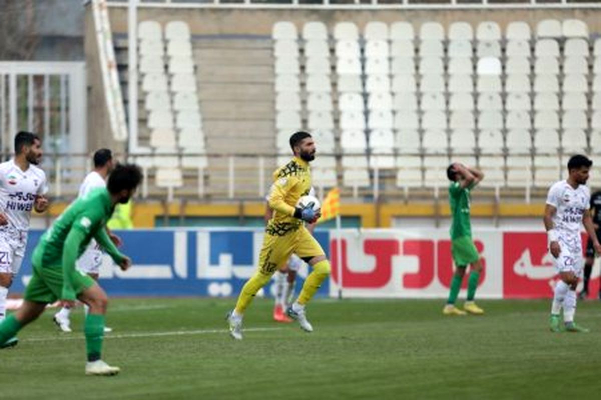 دومین کلین شیت گلر جوانان پرسپولیس در لیگ
